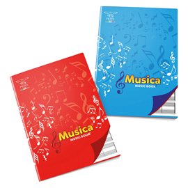 Maxiquaderno Musica - 21x29