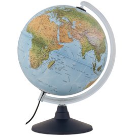 Globo geografico illuminato Elite - diametro 30 cm - Tecnodidattica