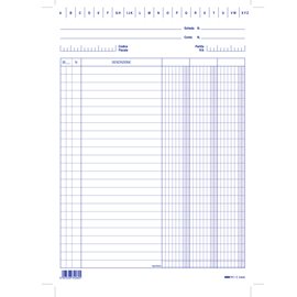 Schede - 3 colonne - 24 x 17 cm verticale - Edipro - conf. 100 pezzi