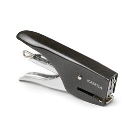 80441 Blister Mini cucitrice M013 + punti passo 10 - nero - Kartia