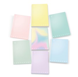 Maxiquaderno Monocromo Pastel - A4 -  5mm - 42 fogli - 80gr - Pigna