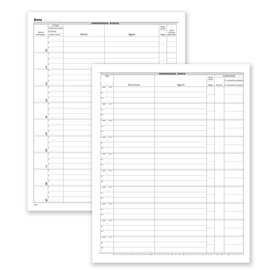 88627 Registro corrispondenza arrivo/partenza - 50 pagine - 31 x 24