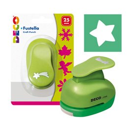88992 Fustella - motivo stella - dim. sagoma 25 mm - Deco