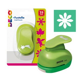 88994 Fustella - motivo margherita - dim. sagoma 25 mm - DECO