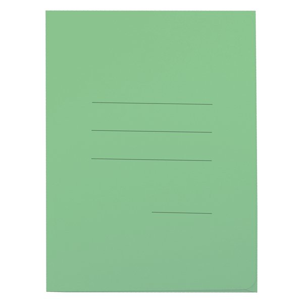 Cartellina 3 lembi con stampa Cartex - 200 gr - A4 - verde - Blasetti - conf. 25 pezzi