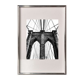 90072 Cornice in PVC e crilex - A4 - argento - Methodo