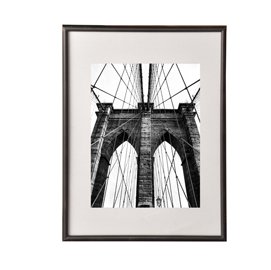 90073 Cornice in PVC e crilex - A3 - nero - Methodo