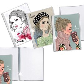 90772 Portalistino Ace Ritratti - 22x30 cm - 20 buste - fantasie assortite - Sei Rota