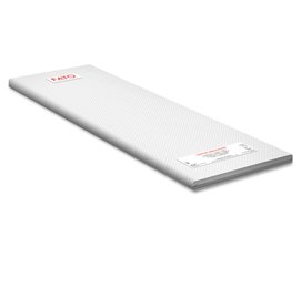 Tovaglia - carta riciclata - 100 x 100 cm - bianco - Fato - conf. 100 pezzi