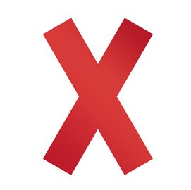 92142 Adesivo da terra - "croce" - 13