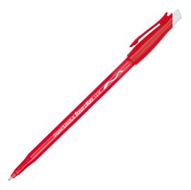 Penna a sfera con cappuccio Replay - cancellabile - punta 1 mm - rosso - Papermate