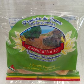93225 Taralli - monoporzione da 40 gr - Borghi d'Italia