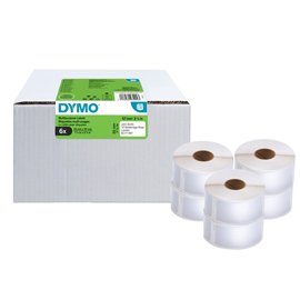 93274 Rotolo 1000 etichette LW 2093094 - 32 x 57 mm - carta - multiuso - bianco - Dymo - value pack 6 pezzi
