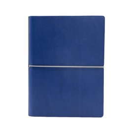 94580 Taccuino Evo Ciak - 9 x 13 cm - fogli bianchi - copertina blu - In Tempo