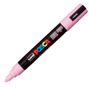 Marcatore a base d'acqua Uni Posca PC5M  - punta tonda media da 1