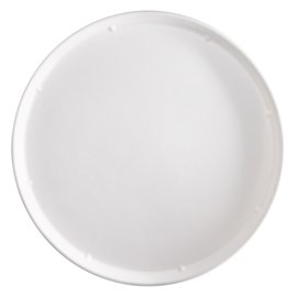 Piatto piano monouso - per pizza - rotondo - diametro 32