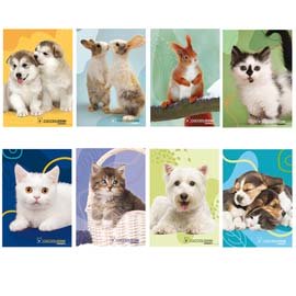 Maxiquaderno Cucciolissimi  - A4 - 4 mm - 21 fogli - 80 gr - Blasetti