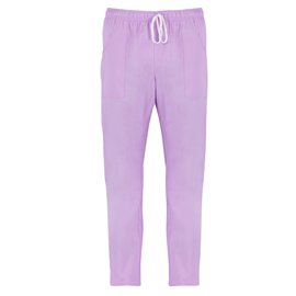 97890 Pantalone Pitagora - unisex - taglia L - lilla chiaro - Giblor's