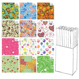 Rotolo carta regalo Primavera - 2 x 0