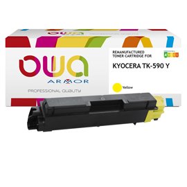 Armor - Toner Compatibile per Kyocera TK-590Y - Giallo - 5.000 pag