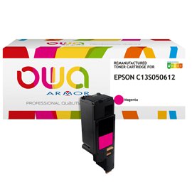 Armor - Toner Compatibile per Epson C13S050612 - Magenta - 1.400 pag
