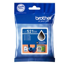 Brother - Cartuccia - Nero - LC521BK - 500 pag