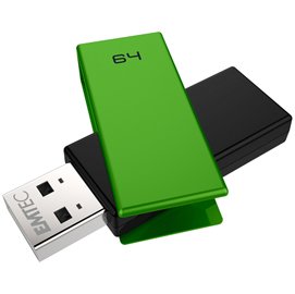 EMTD64GC352 Emtec - Usb 2.0 - C350 - 64 GB - Verde