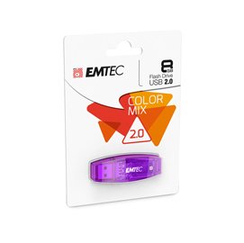 EMTD8GC410 Emtec - Memoria Usb 2.0 - viola - ECMMD8GC410 - 8GB