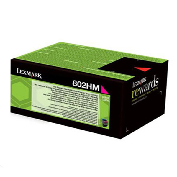 IBM80C2HM0 Lexmark - Toner - Magenta - 80C2HM0 - return program - 3.000 pag