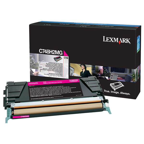 IBMC748H2MG Lexmark - Toner - Magenta - C748H2MG - non return program - 10.000 pag