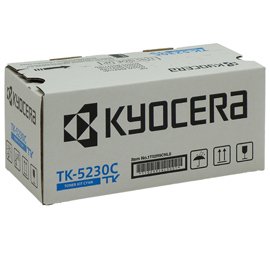 KITK5230C Kyocera - Toner - Ciano - TK-5230C - 1T02R9CNL0 - 2.200 pag