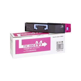 Kyocera - Toner - Magenta - TK-880M - 1T02KABNL0 - 18.000 pag