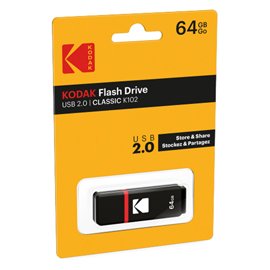 KODD64GK102 Kodak - Memoria Usb 2.0 - EKKMMD16GK102 - 64GB
