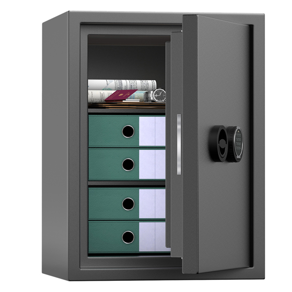 101123 Armadio di sicurezza linea Easy Home - ignifugo - 523 x 475 x 698 mm - grigio scuro - Security Italia