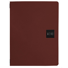 Portamenù Talk - 3 inserti doppi inclusi - A4 - 24