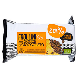 Frollini - con gocce di cioccolato - monoporzione da 70 gr - Zer%glutine