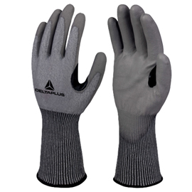 Guanto antitaglio Venicut C02 - maglia softnocut - palmo in poliuretano - taglia 08 - grigio - Deltaplus