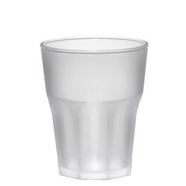 Bicchiere Rox - 290 ml - PP - satinato - Leone - conf. 8 pezzi