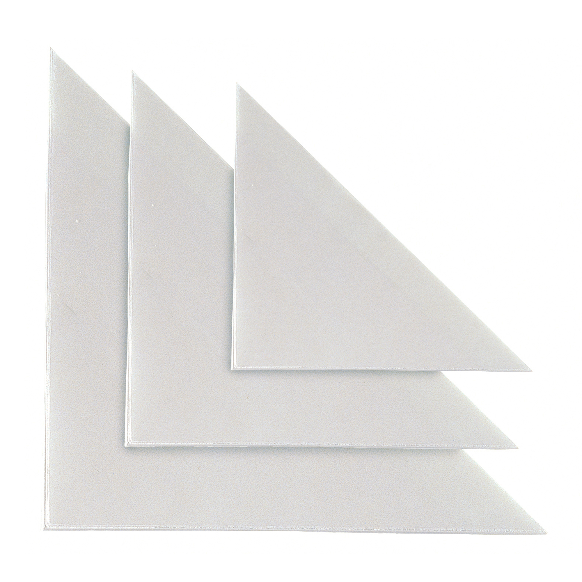 25308 Busta autoadesiva TR 10 - triangolare - PVC - 10 x 10 cm - trasparente - Sei Rota - conf. 10 pezzi