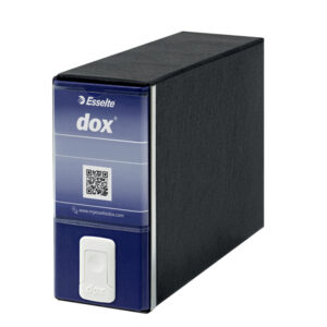 Registratore Dox 3 -  dorso 8 cm - memorandum 23 x 18 cm - blu - Esselte Dox