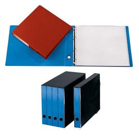 Portatabulati ad anelli - senza custodia (singolo) - dorso 5 cm - 31