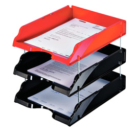 37495 Distanziatori in metallo - per vaschette Transit - Esselte - conf. 4 pezzi