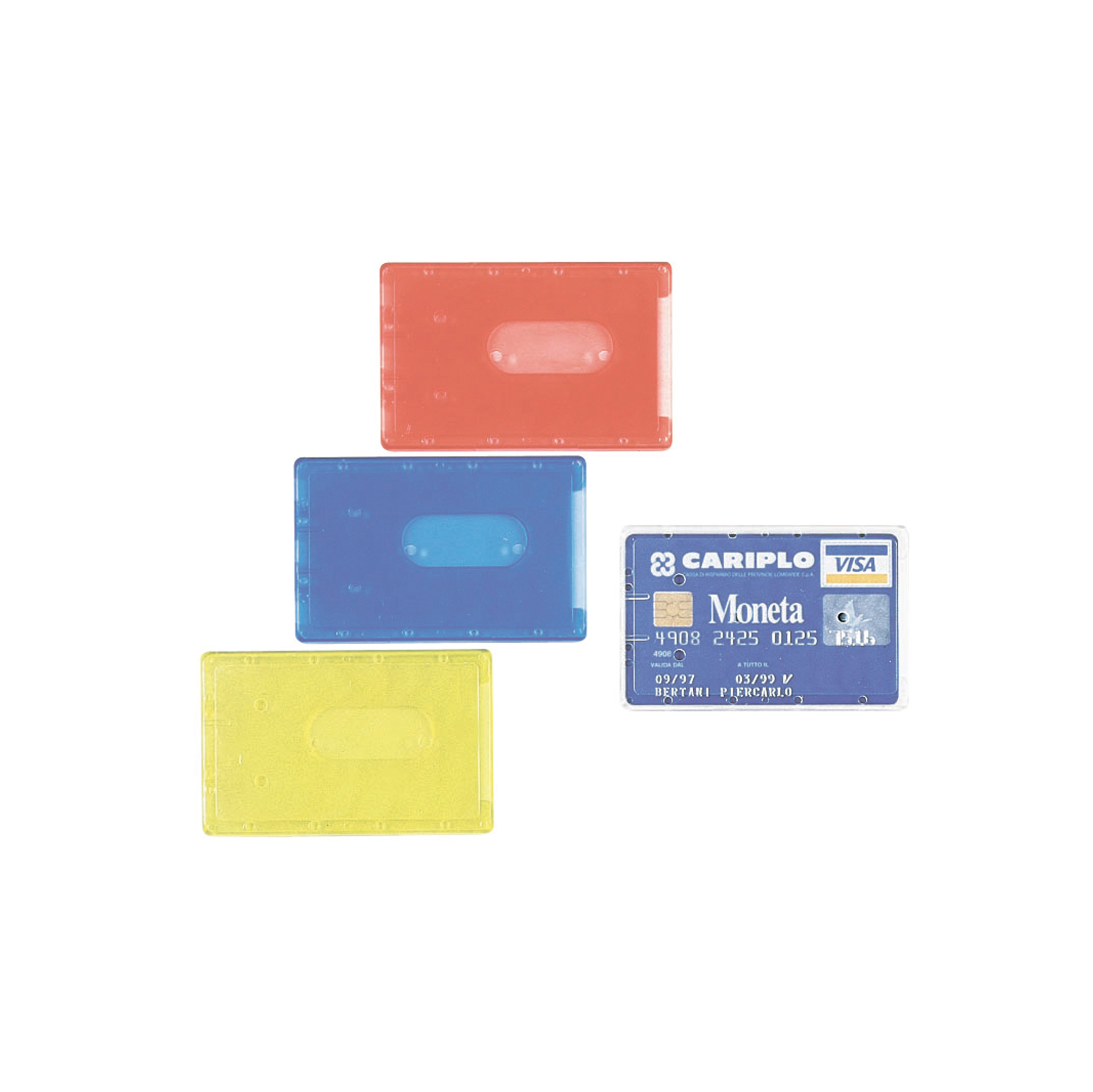 37645 Porta Cards rigido - PVC - 8