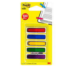 Segnapagina Post-it Index Mini Freccia - 684-4ARR1EU - 12 x 43