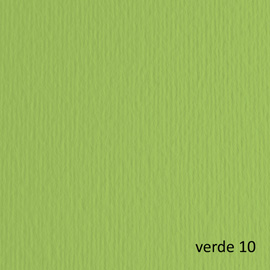 Cartoncino Elle Erre - 50 x 70 cm - 220 gr - verde pisello 110 - Fabriano - blister 20 fogli