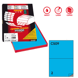 Etichette adesive C/509 - in carta - permanenti - 210 x 148