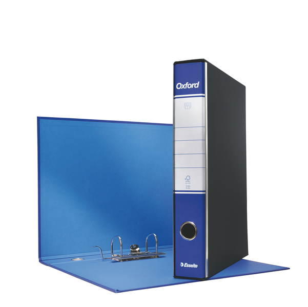 50917 Registratore Oxford G84 - dorso 5 cm - protocollo 23 x 33 cm - blu - Esselte
