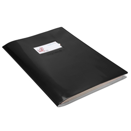 Coprimaxi Gold - 21 x 30 cm - PVC - 300 mic - c/alette - laccato - nero - Colorosa