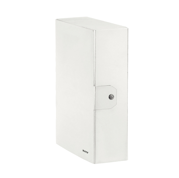 62126 Scatola progetto WOW - dorso 10 cm - bianco metallizzato - Leitz