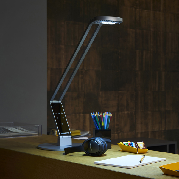 91588_5 Lampada da tavolo Luctra Radial - 7 W - 680 lm - metallo - argento - Luctra